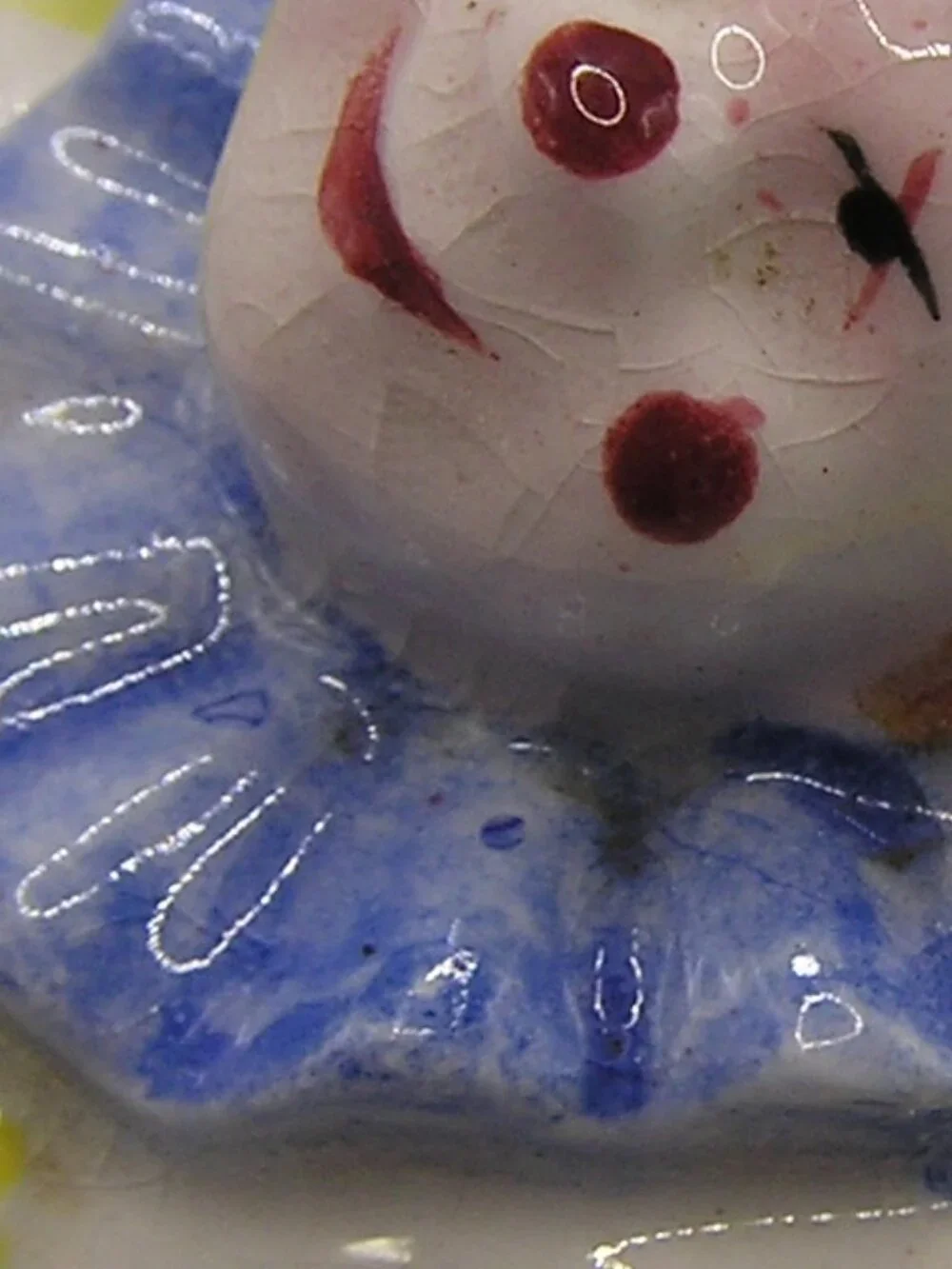 Vintage Made in Japan Tumbling Clown Salt and Pepper Set
